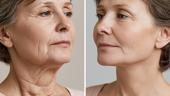 Bajoues et double menton : quelle solution choisir ?